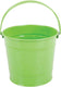 Bigjigs groene metalen emmer