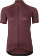 Agu core fietsshirt dames korte mouwen - paars - drie achterzakken - ykk-rits over de hele lengte - sneldrogend interlock m