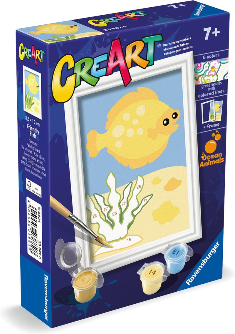 Load image into Gallery viewer, Ravensburger creart trendy fish - schilderen op nummer
