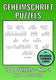 Merkloos sans marque geheimschrift puzzelboek nr. 4 - 100 puzzels - incl. uitleg, tips en oplossingen