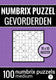Merkloos sans marque puzzelboek met 100 numbrix puzzels voor gevorderden - nr.11 - numbrix puzzel medium
