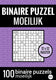 Merkloos sans marque binaire puzzel moeilijk - puzzelboek met 100 binairo's - nr.8
