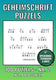 Merkloos sans marque geheimschrift puzzelboek nr. 2 - 100 puzzels - incl. uitleg, tips en oplossingen