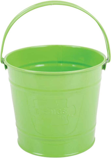 Bigjigs groene metalen emmer