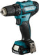 Makita accuboor- schroefmachine df333dsae 10,8v incl. 2x 2,0ah accus opbergkoffer