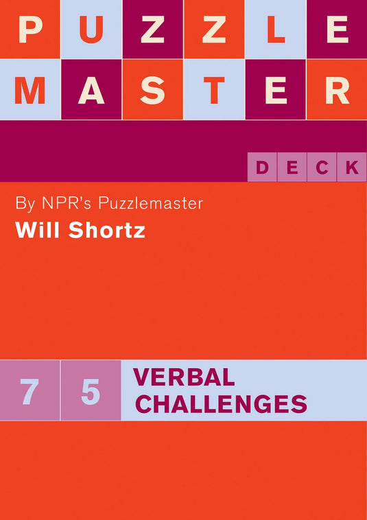 Puzzlemaster deck - puzzlemaster deck: 75 verbal challenges