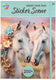 Creative craft group sticker scene book a4, 200+ stickers