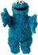 Living puppets - handpop - sesamstraat - cookiemonster - koekiemonster - 65cm