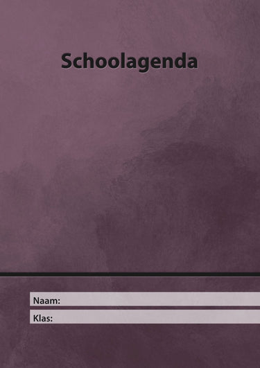 Schoolagenda - paperback