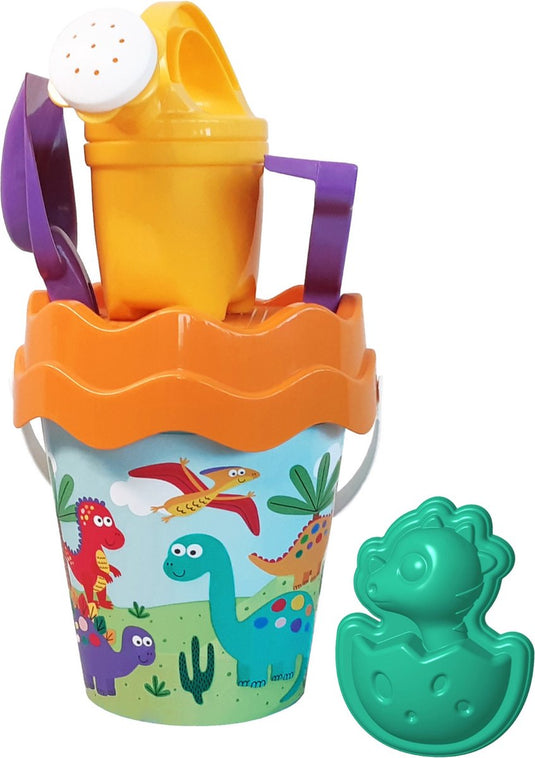 Androni strandset dino's, 6dlg.
