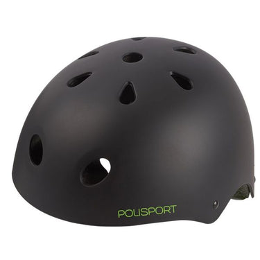 Polisport urban radical fietshelm s 53-55cm graffiti zwart groen