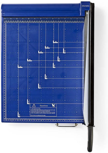 Nedis papiersnijmachine - max. snijden maat: 297 x 420 mm - soort mes: metaal - metaal - blauw zwart
