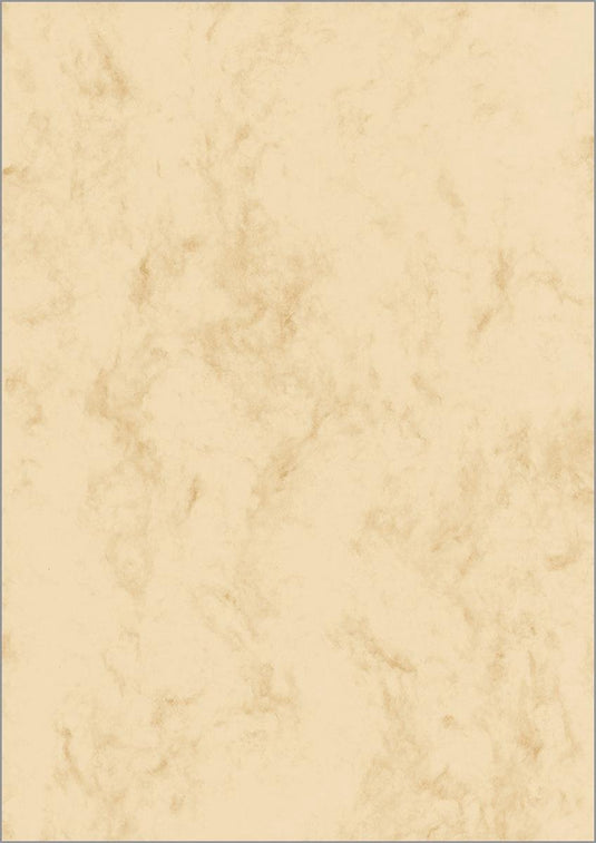 Sigel designpapier - a4 - marmer beige - 90 grams - 100 vel - si-dp372
