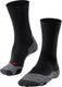 Falke tk2 anti-blaar dik wol functioneel materiaal wandelsokken heren zwart - maat 49-50