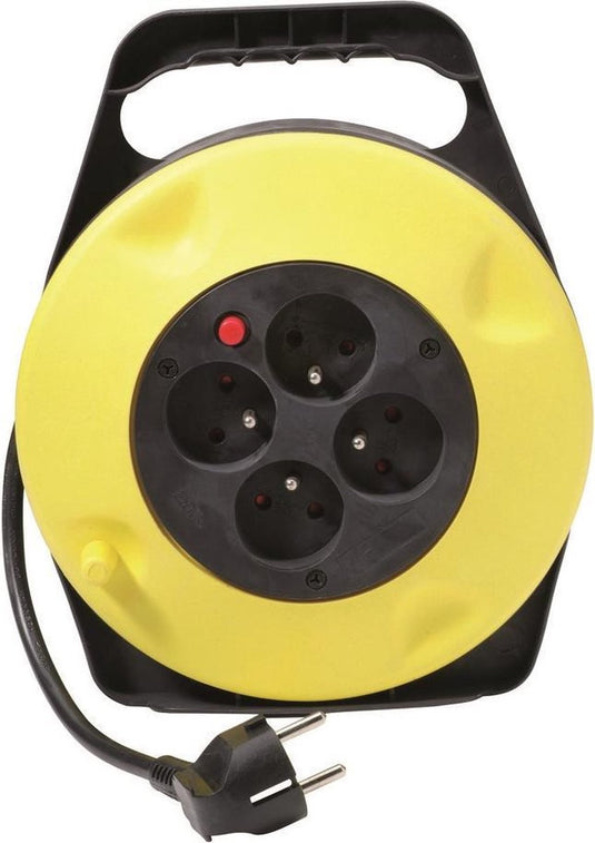 Profile kabelbox - 10 meter - 3x1,5mm² - penaarde