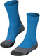 Falke tk2 anti-blaar dik wol functioneel materiaal wandelsokken heren blauw - maat 42-43