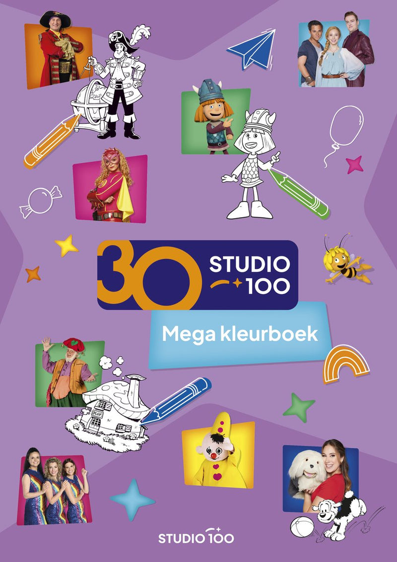 Load image into Gallery viewer, Studio 100 mega kleurboek - 30 jaar
