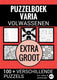 Varia boek cadeau - puzzelboek extra groot - nr. 2 - voor ouderen, slechtzienden, senioren, opa en oma