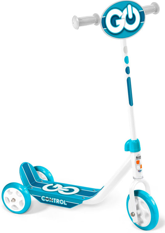 Stamp scooter unisex skids control 3 wheels