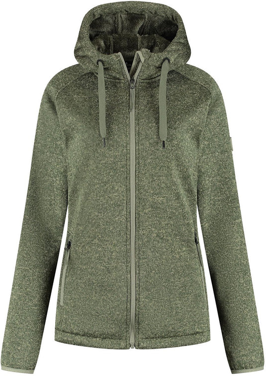 Kjelvik amra dames outdoorvest - green