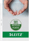 Leitz showtas a4 pp - 30% pre-consumer gerecycled plastic - 11-gaats - 100 stuks - transparant