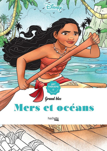Hachette heroes disney grand bloc mers et océans - hachette - kleurboek voor volwassenen
