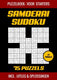 Samoerai sudoku - puzzelboek voor starters - 75 puzzels