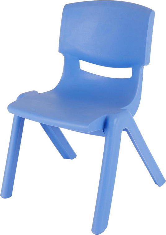 Bieco blauw kunststof kinderstoeltje 04000003