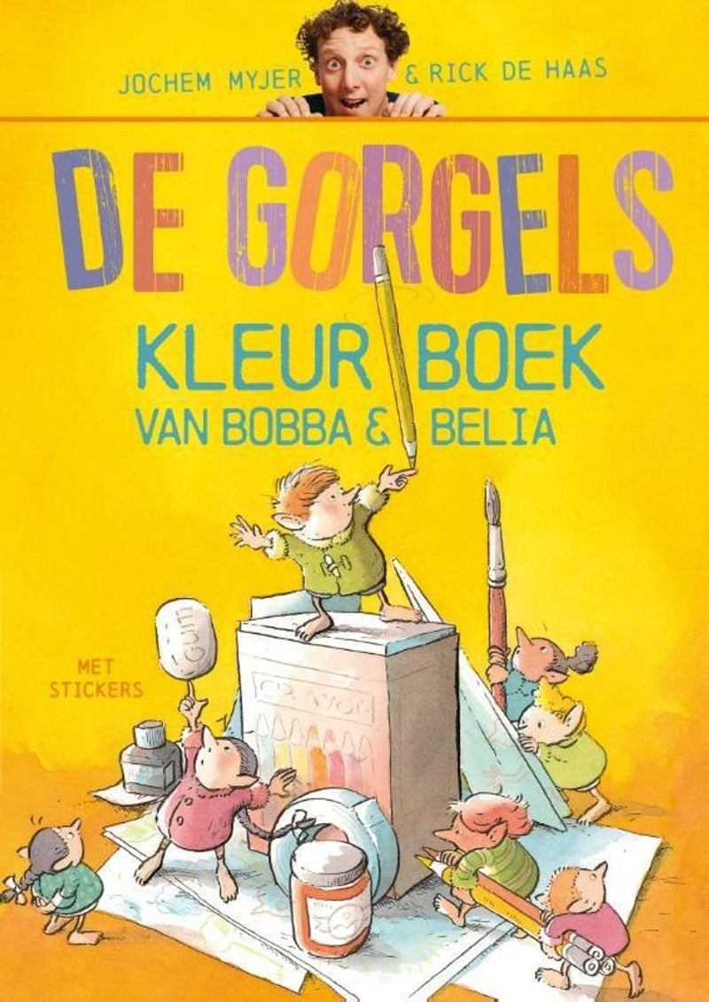Load image into Gallery viewer, Leopold gorgels - de gorgels kleurboek van bobba belia
