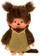 Monchhichi | meisje in gouden glitterjurk 20 cm