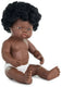 Miniland pop - pop afrikaans meisje 38cm - met vanillegeur - 10 maanden