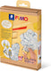 Fimo how-to-create set marble design