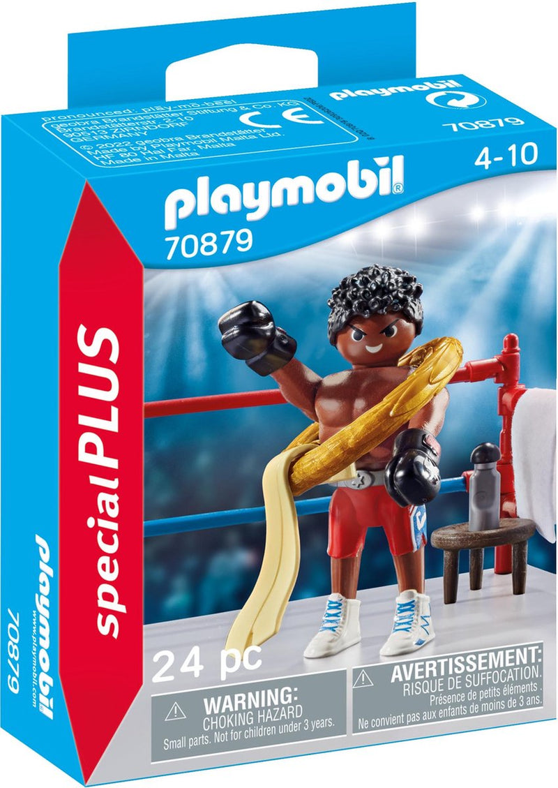 Afbeelding laden in galerijviewer, Playmobil specials bokskampioen - 70879
