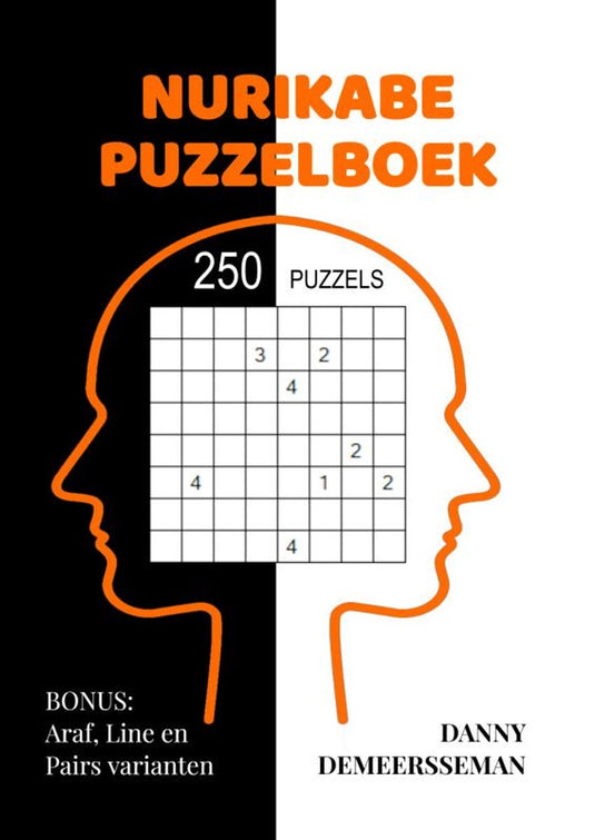 Merkloos sans marque nurikabe puzzelboek