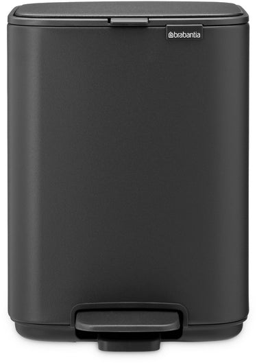 Brabantia bo pedaalemmer - 4 liter - badkamer - mineral infinite grey