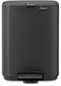 Brabantia bo pedaalemmer - 4 liter - badkamer - mineral infinite grey