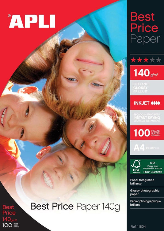 Apli glanzend fotopapier 11804