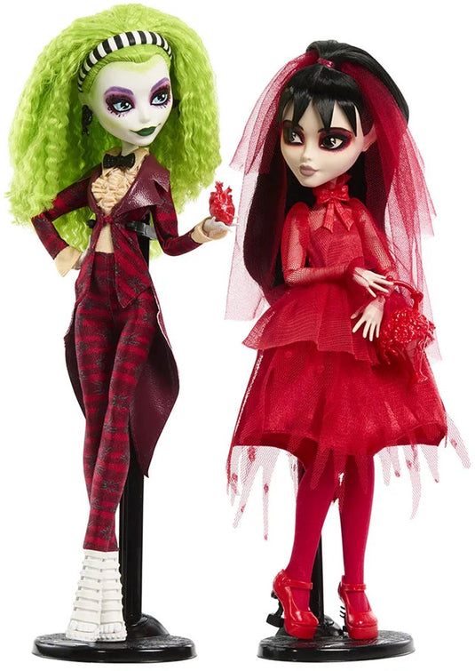 Monster high beetlejuice-poppen 2 eenheden rood kinderen