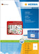 Merkloos sans marque herma etiketten wit 210x148 premium a4 200 st.