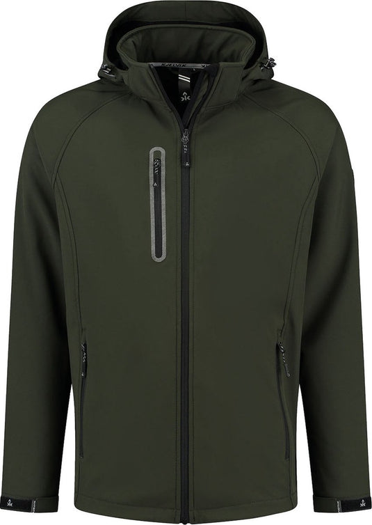 Kjelvik kevan softshelljas heren - maat 5xl