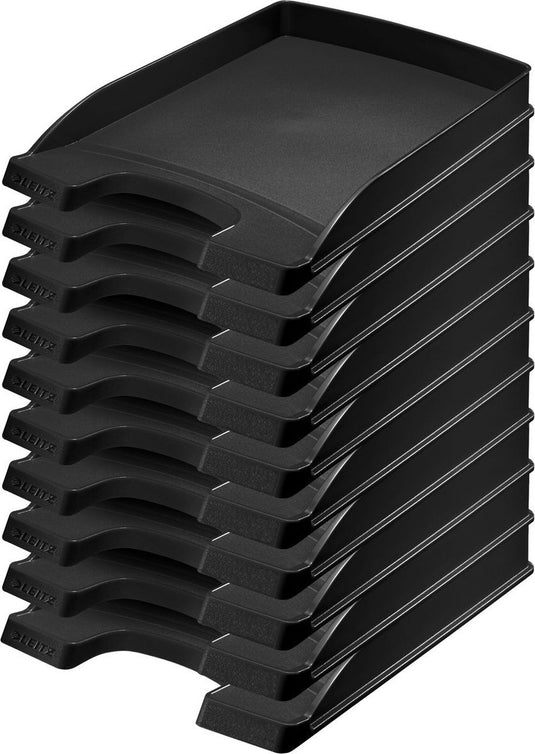Leitz brievenbakje plus 5237 slim zwart