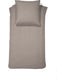 Cinderella morning 1-persoons dekbedovertrekset 155x220cm flanel taupe + 1 kussensloop 60x70