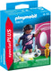 Playmobil specials voetbalster met doelmuur - 70875