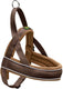 Hunter harnas norweger racing nylon bruin cognac