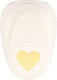 Vaessen creative pons - figuurpons - hart - 5,2 x 6,1 cm