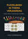 Merkloos sans marque puzzelboek in thema verjaardag
