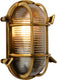 Lucide dudley - wandlamp binnen buiten - 1xe27 - ip65 - mat goud messing