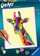 Ravensburger schilderen op nummer ravensburger creart giraffe - schilderen op nummer voor volwassenen - hobbypakket
