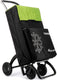 Rolser boodschappentrolley 4 wielen - thermo fresh mf - 4.2 - zwart lima