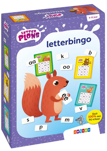 Zwijsen letterplons - letterbingo 4-8 jaar
